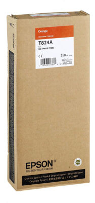 Epson C13T824A00 (T824A) Orange Original Cartridge - SC-P7000 (Ex)