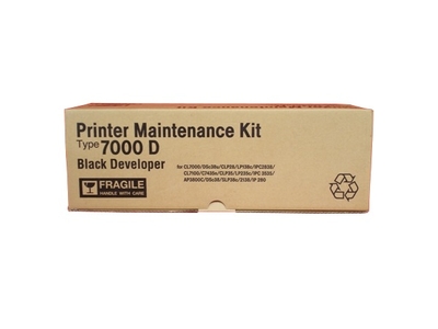 Ricoh 400962 Black Original Developer Unit - Type 7000D