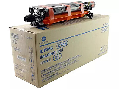 Konica Minolta IUP-36C (AAJV0HE) Cyan Original Drum Unit - C3300i / C3320i (B)