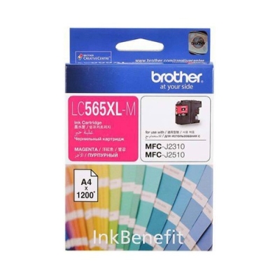 Brother LC565XLM High Capacity Magenta Original Cartridge - MFC-J3720