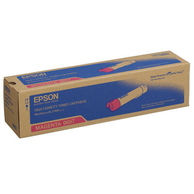Epson C13S050657 Roter Orjintoner High Capa