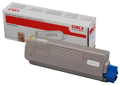 OKI 44315305 Sarı Orjinal Toner - C610