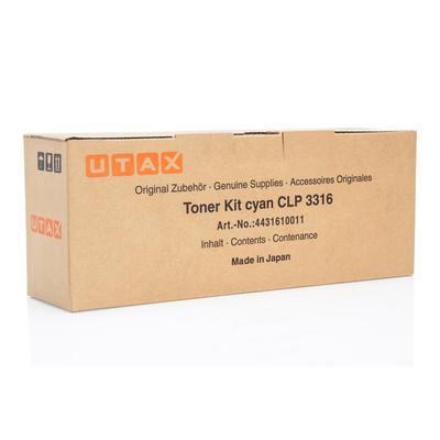 Utax CLP-3316 Cyan Original Toner Cartridge (4431610011)