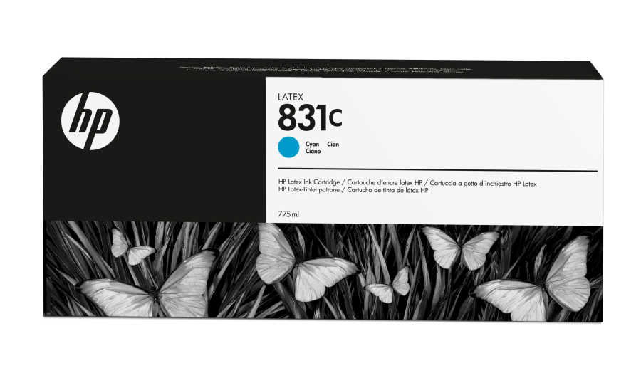 HP CZ695A (831C) Cyan Original Latex Cartridge - Latex 310 (Ex)