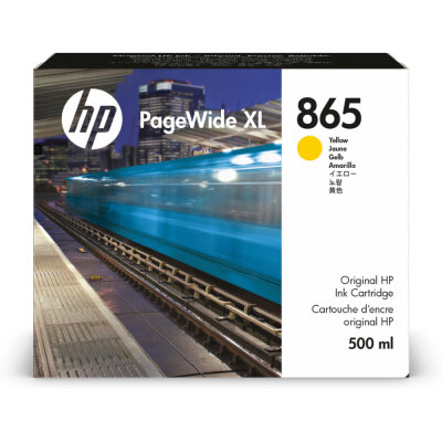 HP 865 (3ED84A) Sarı Orjinal Kartuş - PageWide XL