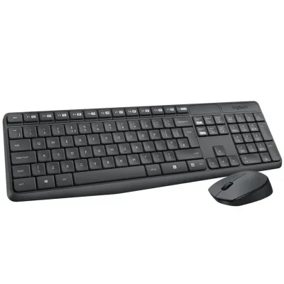 Logitech MK235 (920-007925) Wireless Black Q Keyboard & Mouse Set
