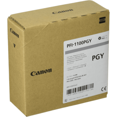 Canon PFI-1100PGY (0857C001) Photo Gray Original Cartridge - Pro2000 / Pro2100A (Ex)