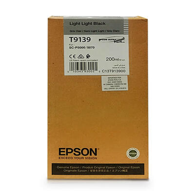 Epson C13T913900 (T9139) Double Light Black Original Ink - SC-P5000 / SC-P7000 (Ex)