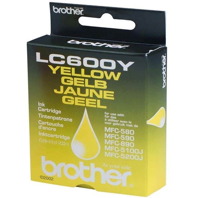 Bruder LC-600Y Gelbe Orjinalpatrone — MFC580