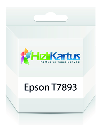 Epson C13T789340 (T7893) Kırmızı Muadil Kartuş - W
