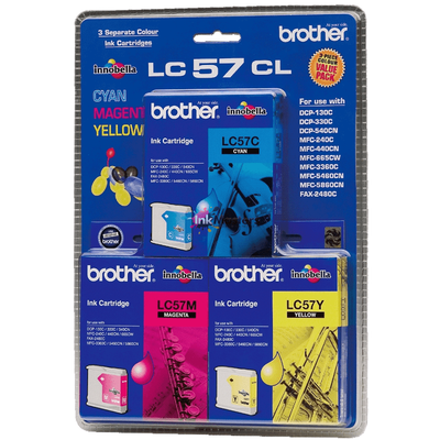Brother LC57CMY 3lü Set Orjinal Kartuş - DCP-130C