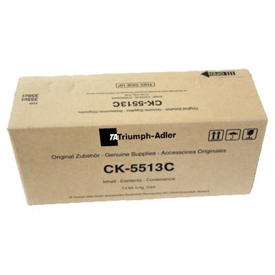 Triumph Adler CK-5513C Cyan Original Toner/355ci, 356ci (1T02VMCTA0)