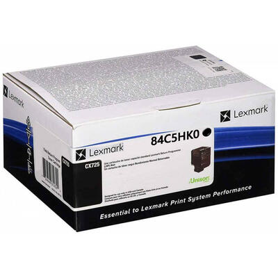 Lexmark 84C5HK0 Siyah Orjinal Toner Yüksek Kapasit