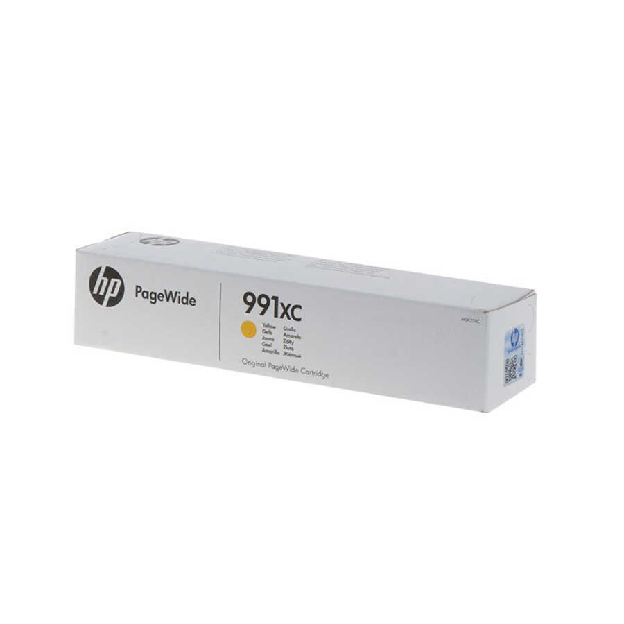 HP M0K25XC (991XC) Yellow Original Cartridge - PageWide Pro 750dw / MFP 772dn (Damaged Box)