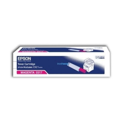 Epson CX21 S050317 Magenta Original Toner Cartridge