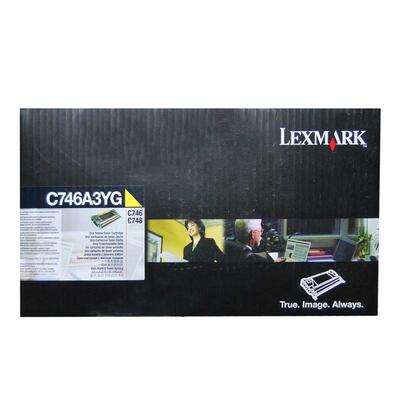 Lexmark C746A3YG Gelber Originaltoner - C746 / C748