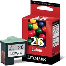 Lexmark 10N0026 (26) Colour Original Cartridge - X1270