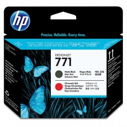 HP CE017A (771) Mat Siyah-Kromatik Kırmızı Kafa Ka