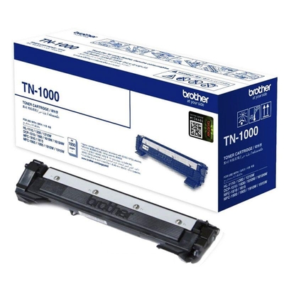 Brother TN-1000 Black Original Toner - HL-1110 / DCP-1510