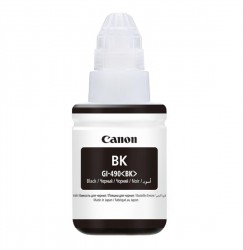 Canon GI-490BK (0663C001) Schwarze Originaltinte.