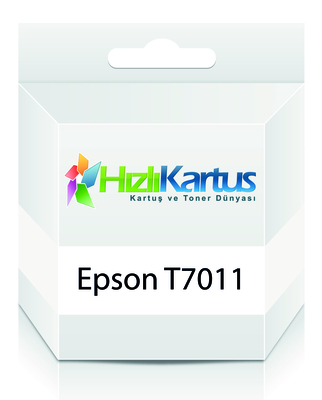 Epson C13T70114010 (T7011) Siyah XXL Muadil Kartuş