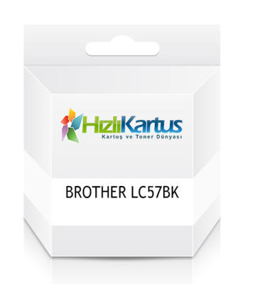 Brother LC57BK Siyah Muadil Kartuş - DCP-130C