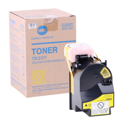 Konica Minolta TN-310Y (4053-503) Sarı Orjinal Ton
