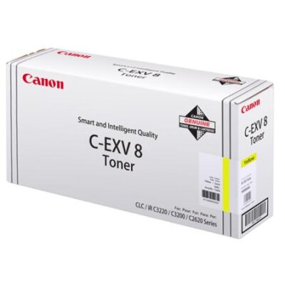 Canon C-EXV8Y (7626A002) Gelber Original-Toner.