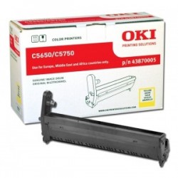 OKI 43870005 Sarı Orjinal Drum Ünitesi - C5650 / C