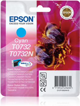 Epson C13T10524A10 (T0732) Mavi Orjinal Kartuş - T