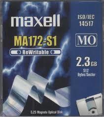 Maxell MA172-S1 (2.3GB) (624110) 512 Bytes Original Data Cartridge