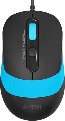 A4 Tech FM10 Blaue optisch verdrahtete Maus