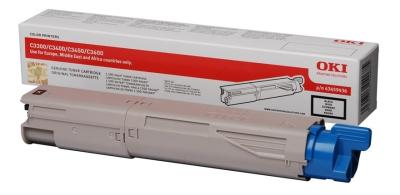 OKI 43459444 Black Original Toner - C3300 / C3400