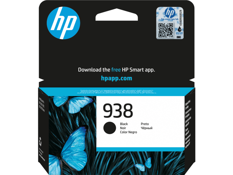 HP 4S6X8PE (938) Black Original Cartridge - Pro 9720