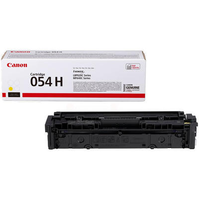 Canon CRG-054H Y (3025C002)  Yellow Original Toner - LBP621 / LBP623