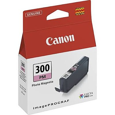 Canon PFI-300PM (4198C001) Foto Kırmızı Orjinal Ka