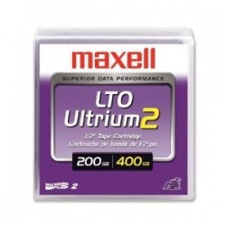 Maxell Lto-2 Ultrium 2 200GB / 400GB Data Kartusche 609m, 12.65mm