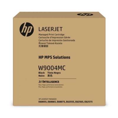 HP W9004MC Schwarzer Originaltoner - Laserjet Verwaltet E60055 / E60075 (Beschädigte Box)