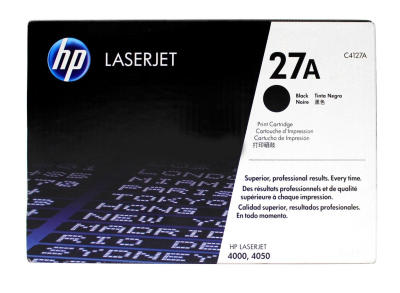 HP C4127A (27A) Black Original Toner - LaserJet 4000