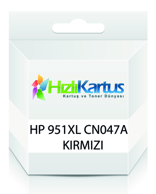HP CN047A (951XL) Kırmızı Muadil Kartuş - Pro 8600