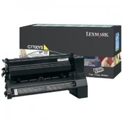 Lexmark C7700YS Yellow Original Toner - C770 / C772