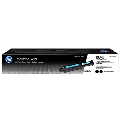 HP W1103AD (103A) Orjinal Toner 2li Paket Neversto
