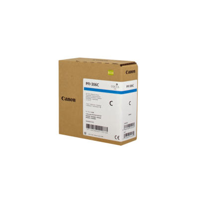 Canon PFI-306C (6658B001) Mavi Orjinal Kar