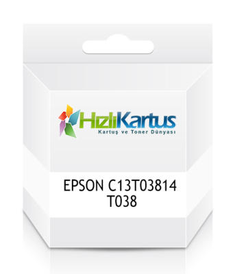 Epson C13T03814 (T038) Siyah Muadil Kartuş - C43Ux