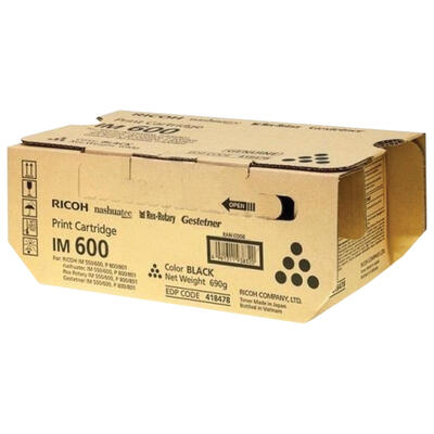 Ricoh IM600 (418478) Black Original Toner - IM550 / P800 / P801 (B)