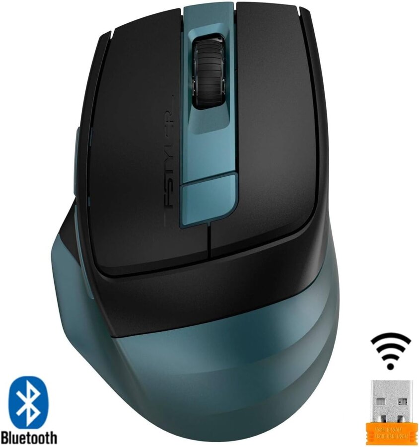 A4 Tech FB35S Bluetooth/2.4G Midnight Green Wireless Mouse