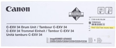 Canon C-EXV34 (3789B003) Yellow Ünitesi Unit Drum