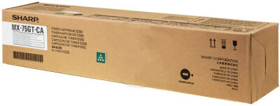 Sharp MX-75GTCA Cyan Original Toner - MX-6500N / MX-7500N