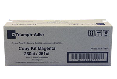 Triumph Adler 652611114 Magenta Original Toner - 260ci / 261ci