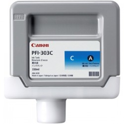 Canon PFI-303C (2959B001) Cyan Original Cartridge - iPF810 / iPF815